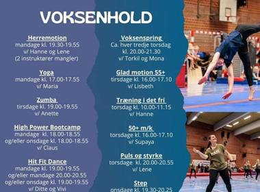 Så er vi klar med sæsonplanen for 23/24 for vores voksen og senior hold.
