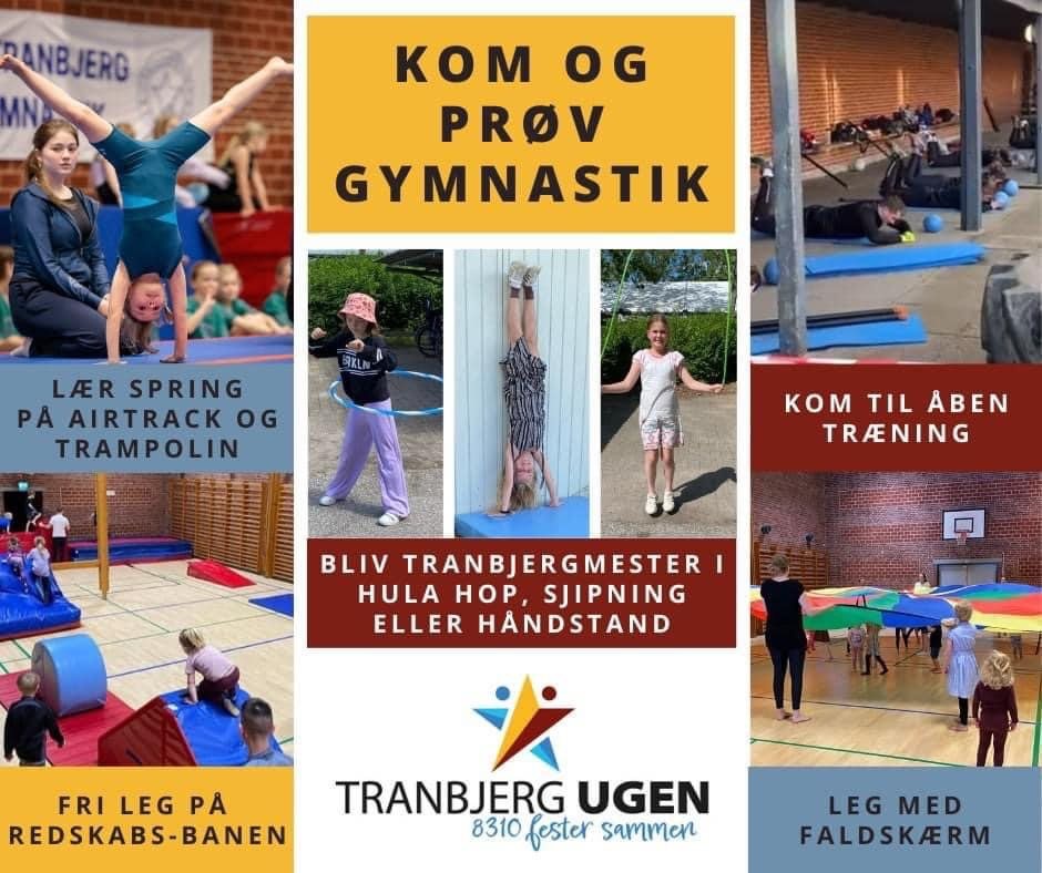 Kom og prøv gymnastik i Tranbjerg ugen